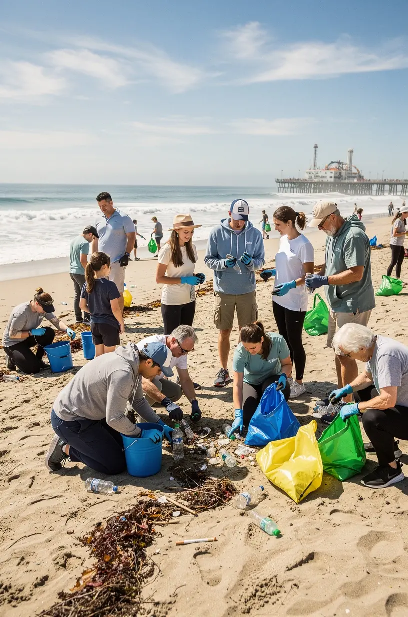 Urban hikers exploring scenic city trails.